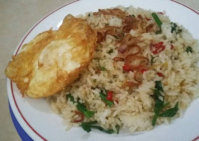 Nasi Goreng Ebi "NO MSG" dan "NO RIBET"