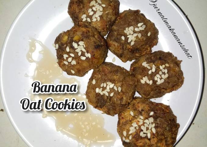 Banana Oat Cookies