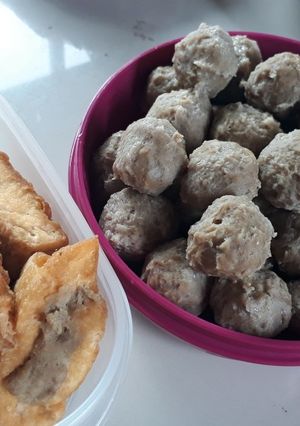 Foto resep Bakso tahu tanpa food processor/ blender