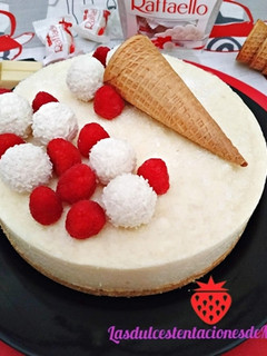 Una foto de Tarta Bombón Raffaello