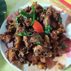 A picture of Deep fried mix veg sabji.