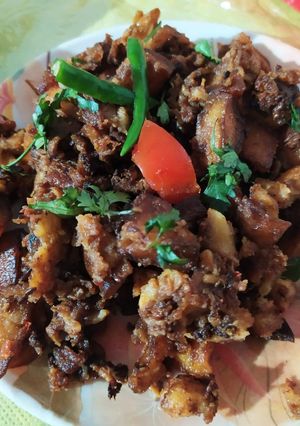 A picture of Deep fried mix veg sabji.