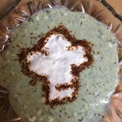 A picture of Bathua raita.