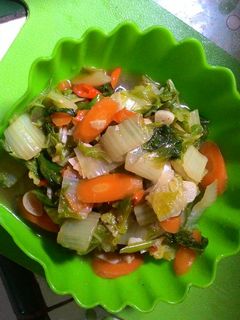 Foto resep Tumis sawi putih nyoosss