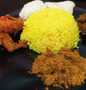 Langkah Mudah untuk Menyiapkan Resep  Nasi kuning gurih,enak dan simpel yang Bisa Manjain Lidah, Sempurna