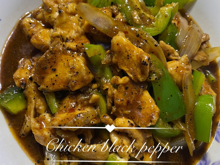 Anti Ribet, Buat Chicken Black Pepper Enak Terbaru