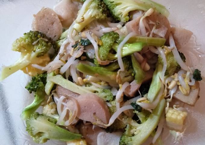 Resep Tumis Brokoli Toge Bakso Putren Resep Tumis Brokoli Toge Bakso Putren