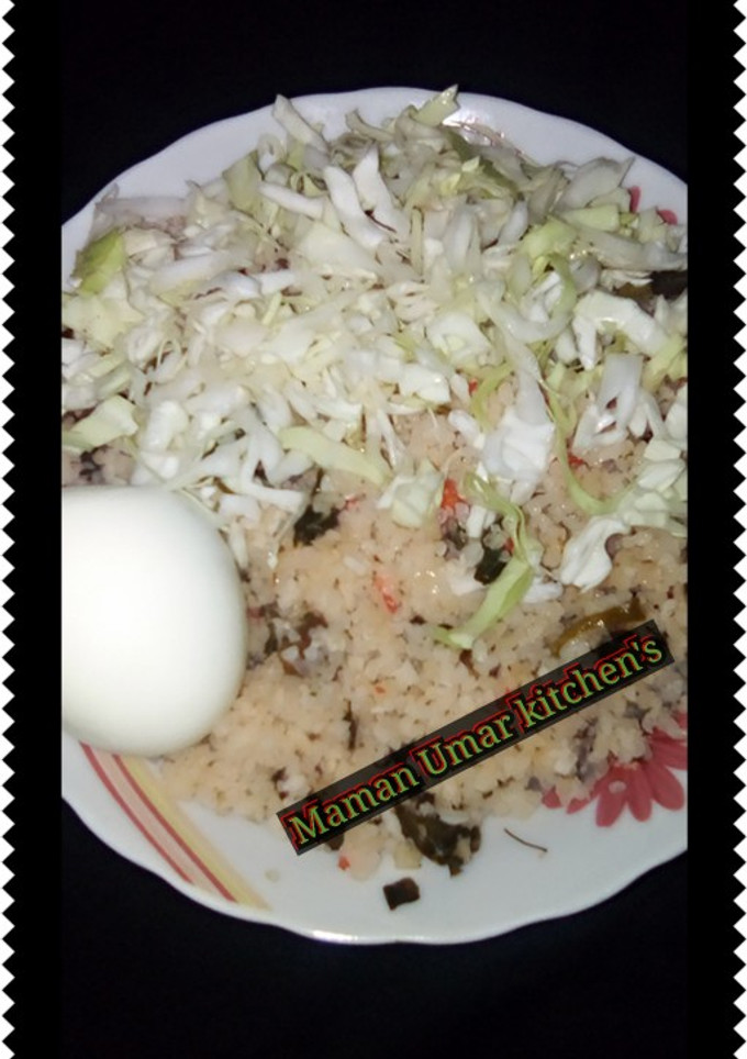 Dambun shinkafa ainihin hoton girkin