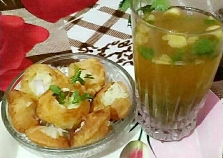 Recipe of Homemade Dahi poori