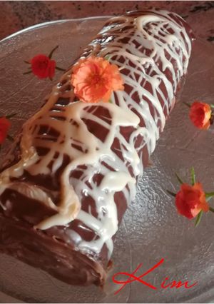 A picture of Chocolate Swiss roll.