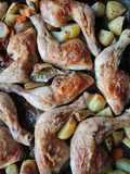 Pollo al forno con patate
