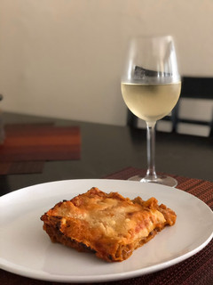 A picture of Vegetarian Lasagna.