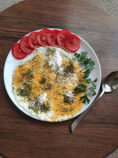 عکسی از دستور صبحانه رژیمی پروتئینی