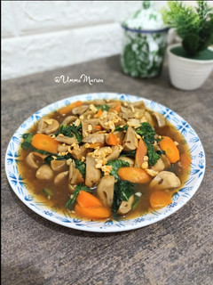 Foto resep Tumis Jamur Merang Saus Tiram