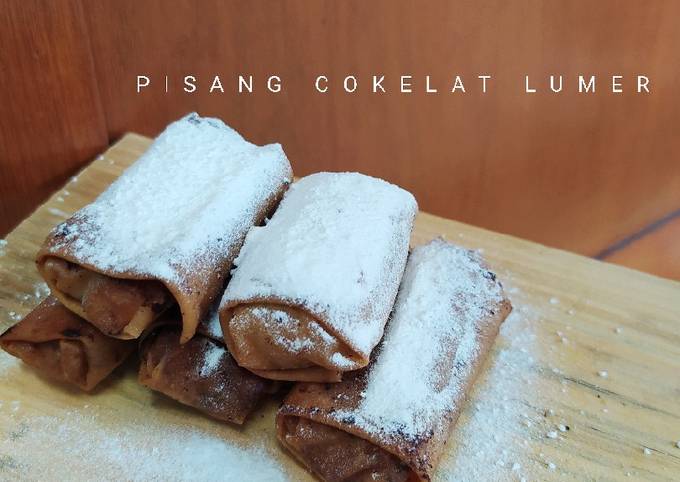 Pisang Cokelat/Lumpia Pisang Cokelat Lumer