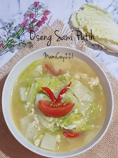 Foto resep Oseng Sawi Putih Telur