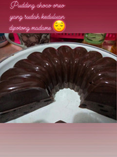 Foto resep Pudding Choco Oreo