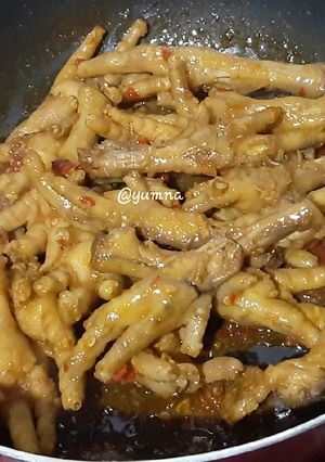 Foto resep Gongso Ceker ala Yumna