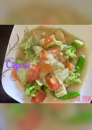 Foto resep Capcai simpel