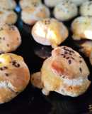 Pancitos de ajo rellenos de queso