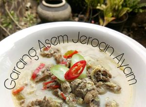 Foto resep Garang Asem Jeroan Ayam