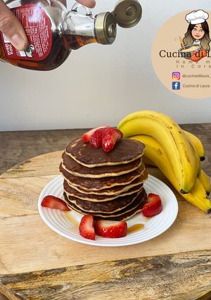 Une photo de Pancakes moelleux à la banane