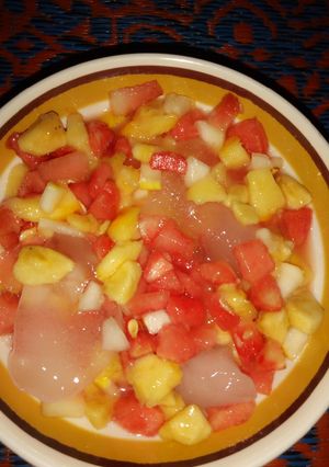 A picture of Fruit salad.