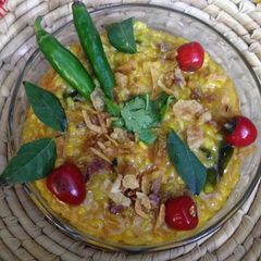 A picture of Fry Dal mash.