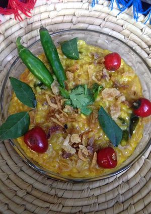 A picture of Fry Dal mash.