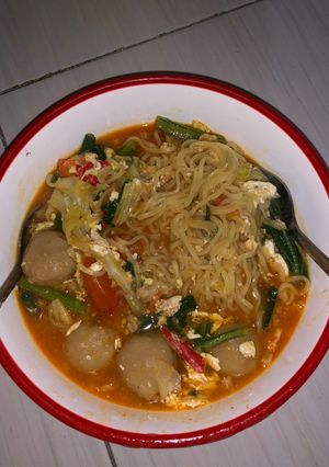 Foto resep Mie nyemek indomie