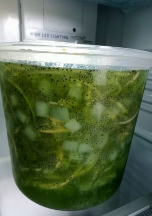 Foto resep Es melon serut