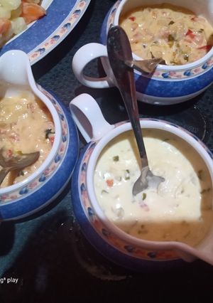 Una foto de Salsa de queso