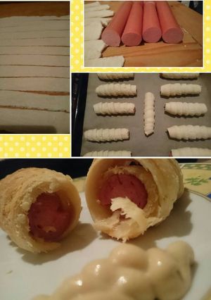 Bundás virsli recept fotója