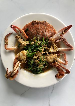 รูปของ 🦀ปูผัดผงกะหรี่ 🦀