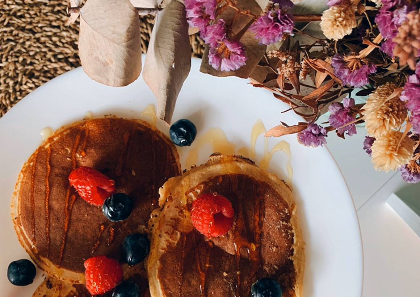 Tortitas con harina de avena