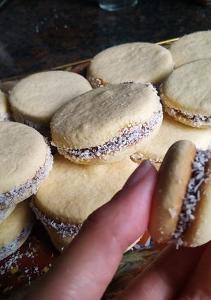 Una foto de Alfajores de Maicena