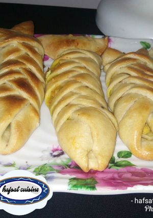 A picture of Chicken bread.
