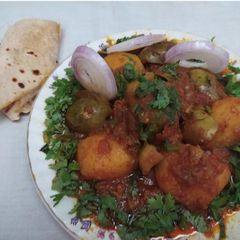 A picture of Lasniya Bharva Sabji.