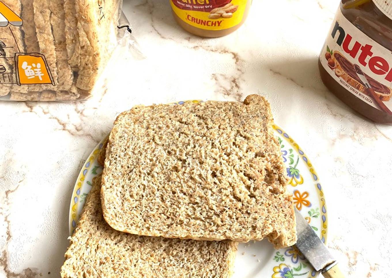 Roti Tawar Gandum with Chia Seeds