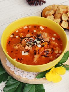 Foto resep Sop Merah Surabaya Plus Cakue Udang (Graol)