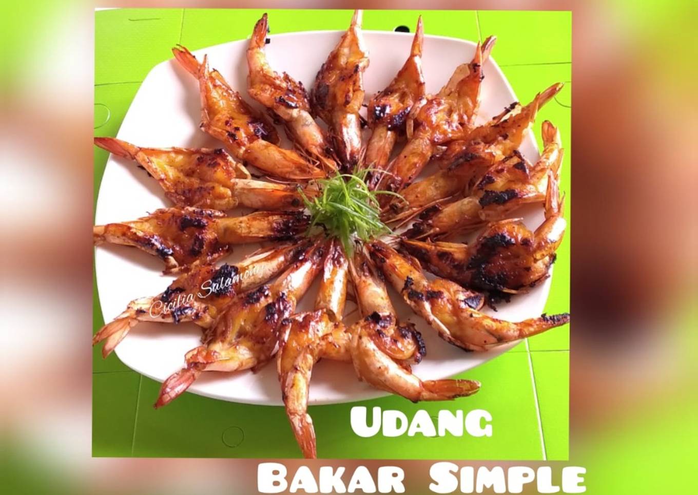 Udang Bakar Simple