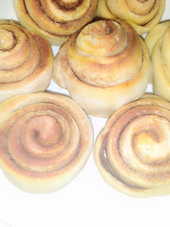 A picture of Cinnamon rolls.