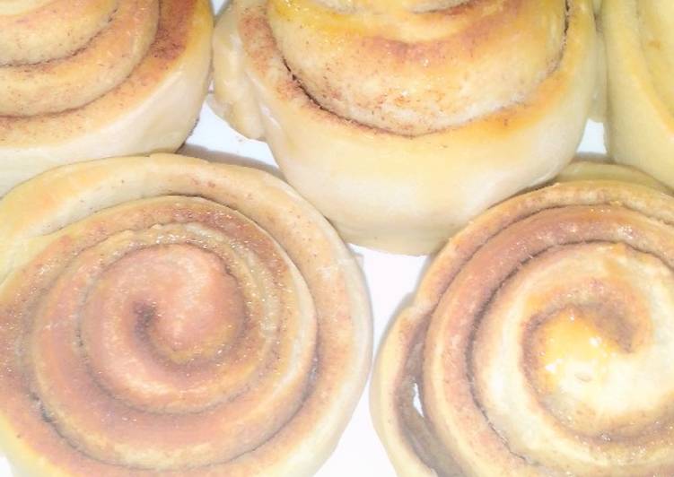 Steps to Make Perfect Cinnamon rolls