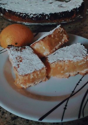 Una foto de Cuadrados de limón 🍋