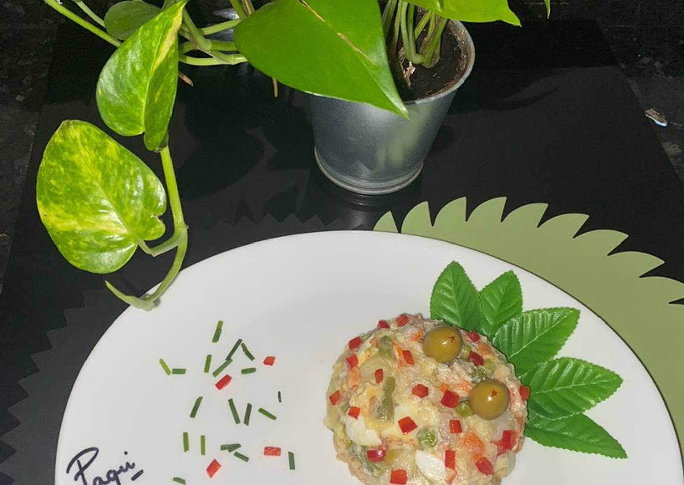 Ensaladilla de verduras đ