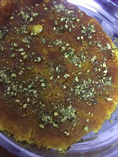صورة لوصفة كنافة بالخبز الزائد