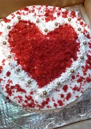 A picture of Red velvet cake.