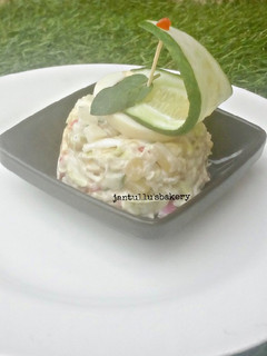 A picture of Potato 🥔 salad.