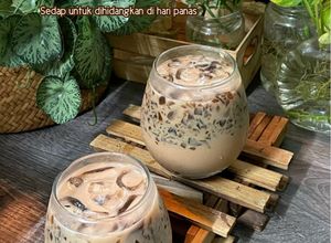 Gambar Teh Ais Cincau