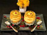 Custard Kunafa Cups - Indian Style Quick and Easy Dessert